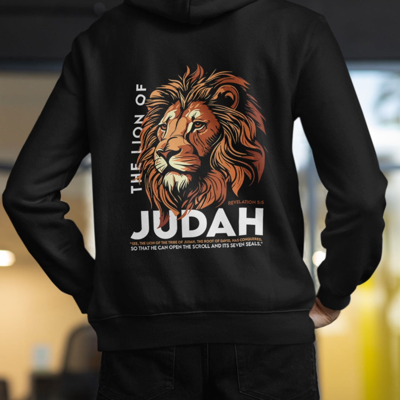 Lion Of Judah | Unisex Hoodie | Embroidered Logo