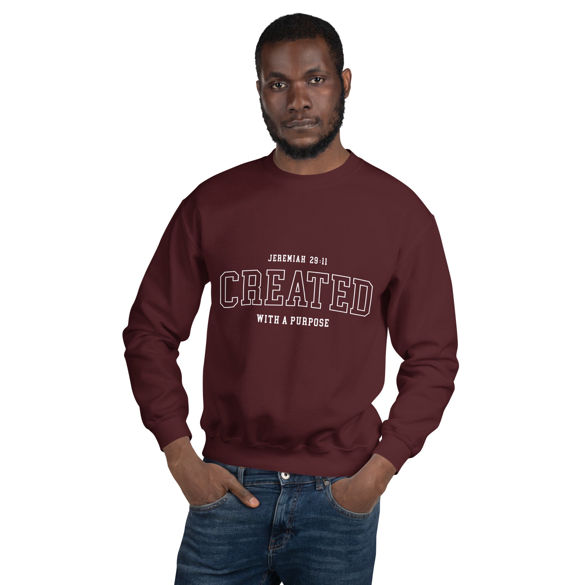 Created II | Crew Neck | Unisex Sweatshirt