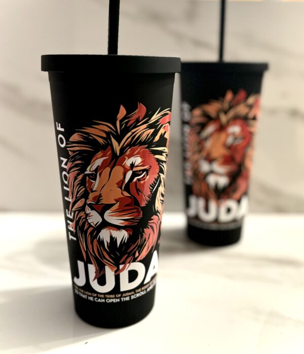 Lion of Judah |22oz Cold Cup Tumbler - Image 2