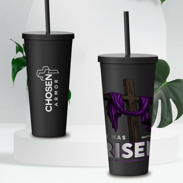 He is Risen | 22oz Cold Cup Tumbler