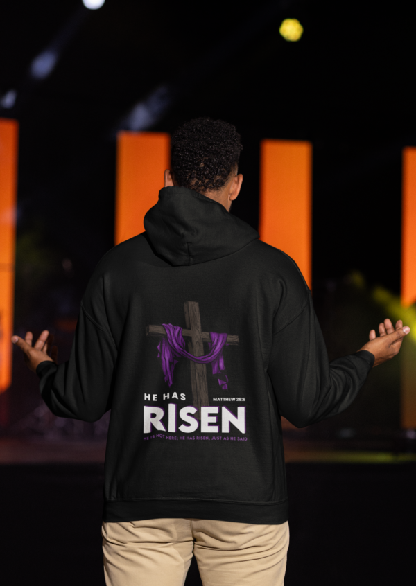 He Is Risen Hoodie - Image 4