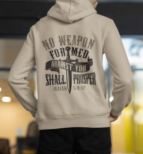 Isaiah 54:17 Hoodie - Image 3