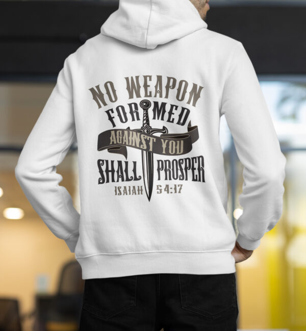 Isaiah 54:17 Hoodie - Image 2